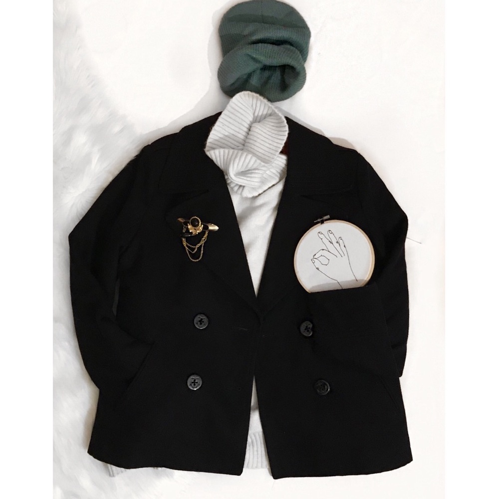 America Eagle Outfitters Wool Pea Coat